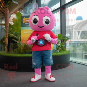 Magenta Dim Sum mascotte...