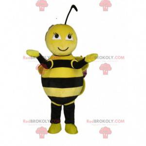 Mascote de abelha, fantasia de inseto voador, fantasia de vespa