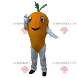 Mascotte carota, costume carota, costume vegetale -