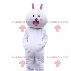 Costume de lapin, mascotte de lapin en peluche. Peluche géante