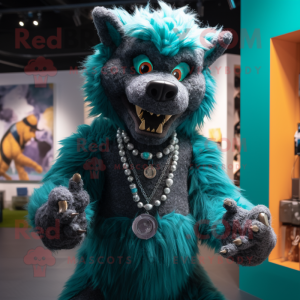 Teal Werewolf mascotte...