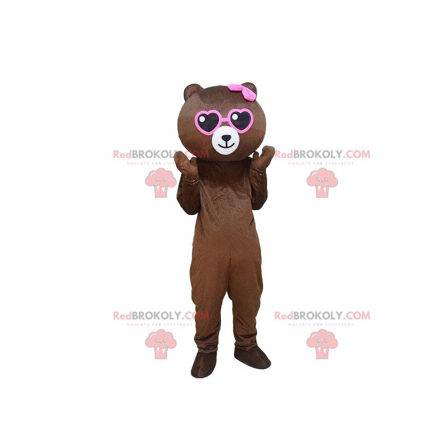 Nallebjörnmaskot, rosa björndräkt, björndräkt - Redbrokoly.com Nallebjörnmaskot, rosa björndräkt, björndräkt - Redbrokoly.com