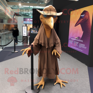 Brown Pterodactyl mascotte...