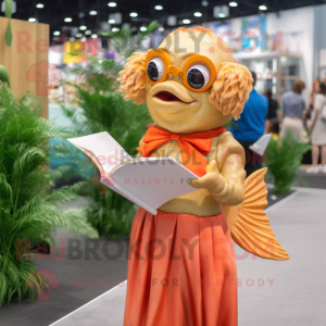 Tan Goldfish mascotte...