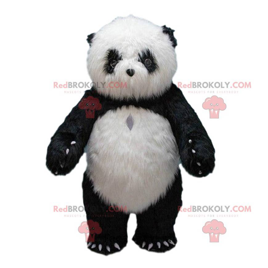 Gigantisk panda maskot, panda kostyme, asiatisk dyr -