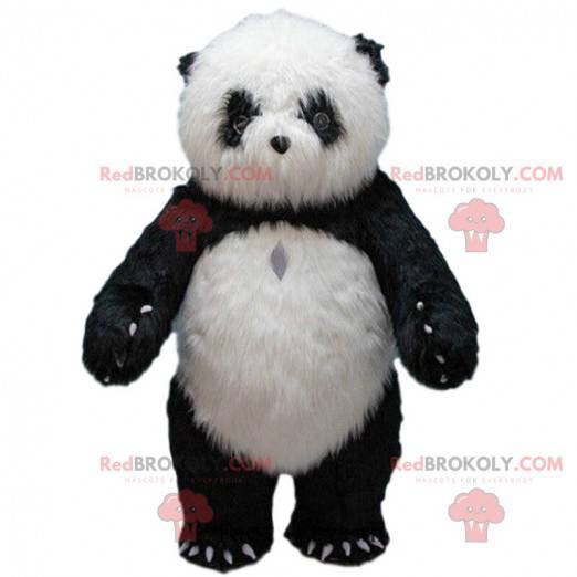 Mascotte panda gigante, costume panda, animale asiatico -