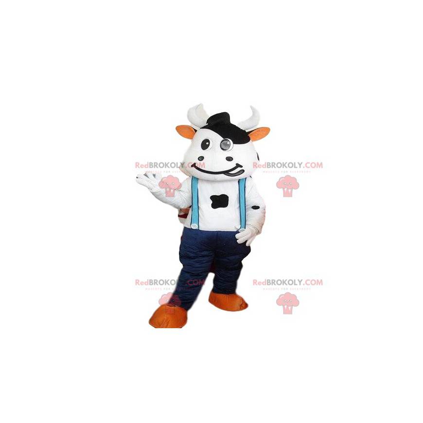 Déguisement de vache, mascotte de la ferme, déguisement bovin -