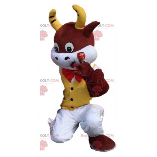 Maskot krávy, kostým býka, kostým býka - Redbrokoly.com