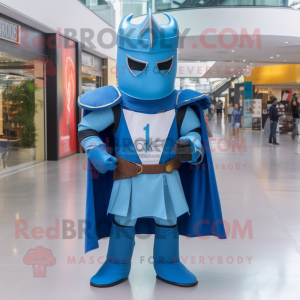 Blue Medieval Knight...