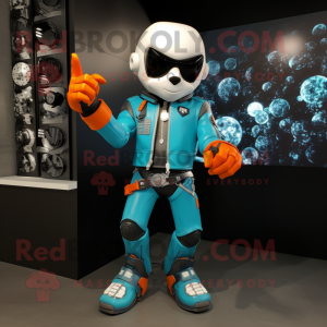 Cyan Orange mascotte...