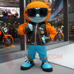 Cyan Orange mascotte...