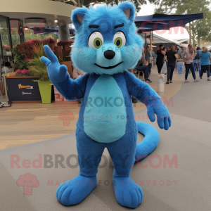 Blue Mongoose mascotte...