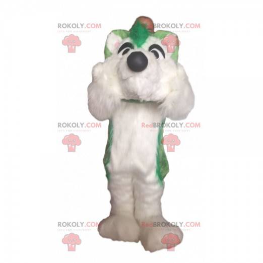 Husky mascot, dog costume, plush furry dog - Redbrokoly.com