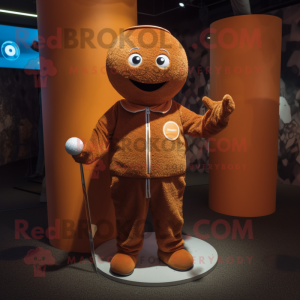 Rust Golf Ball maskot...