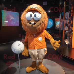 Rust golfball maskot...