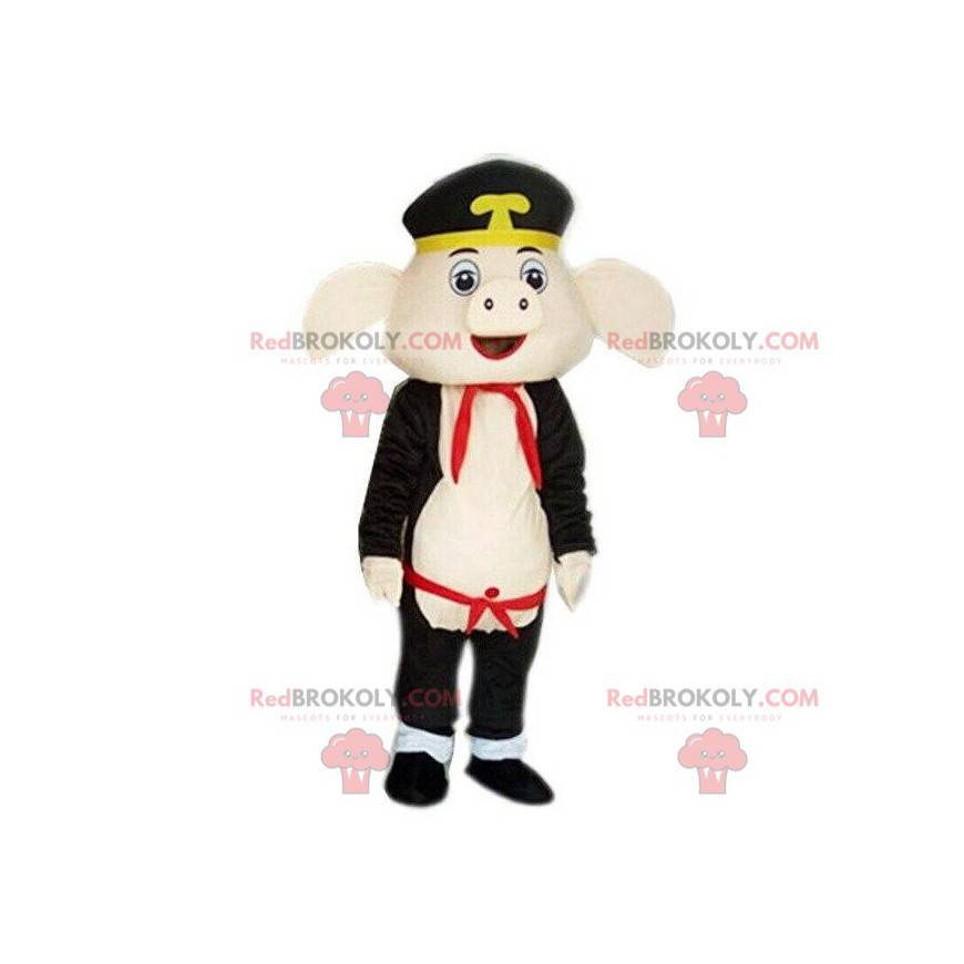 Mascotte de cochon, costume de cochon, déguisement de la ferme Mascotte de cochon, costume de cochon, déguisement de la ferme