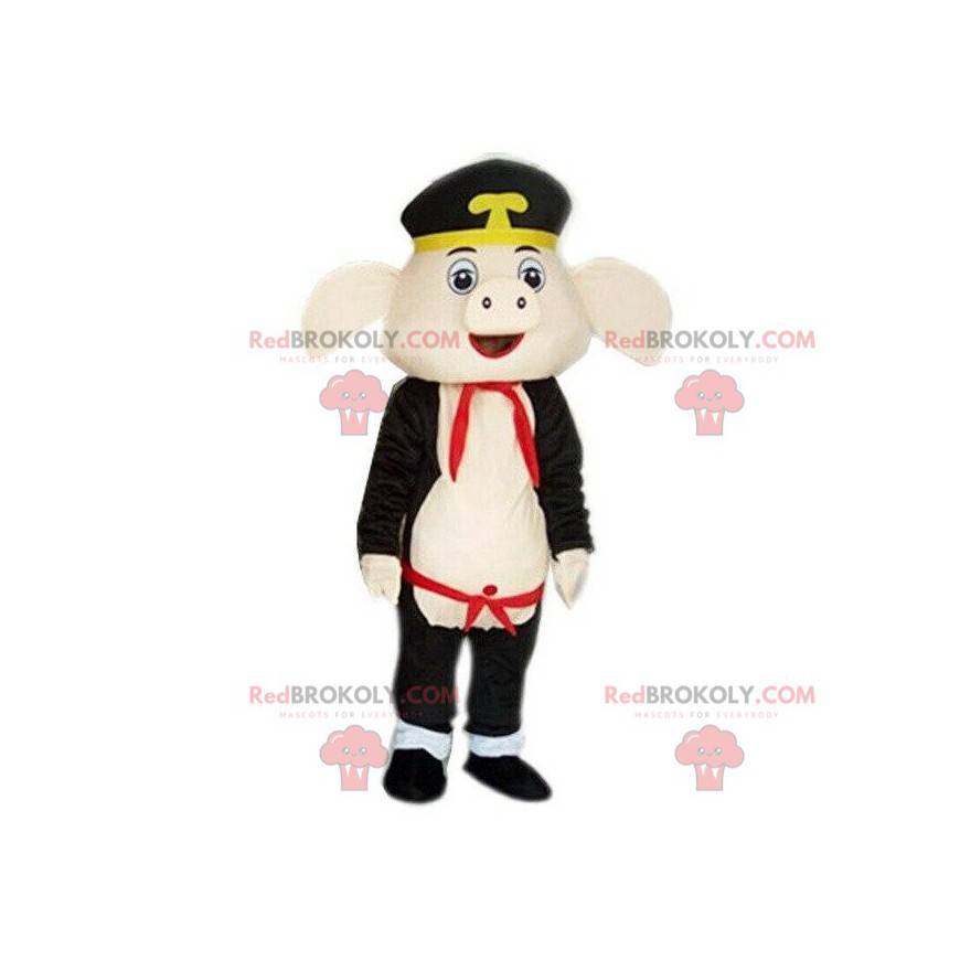 Pig mascot, pig costume, farm costume - Redbrokoly.com