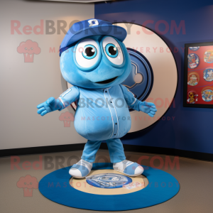 Blue Plate Spinner maskot...