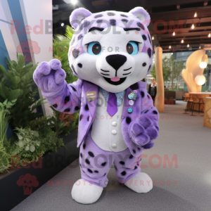 Lavender Leopard mascotte...