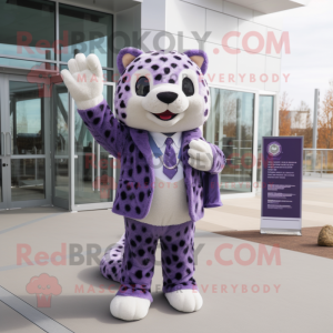 Lavender Leopard mascotte...