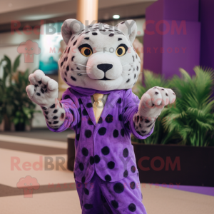 Lavender Leopard mascotte...