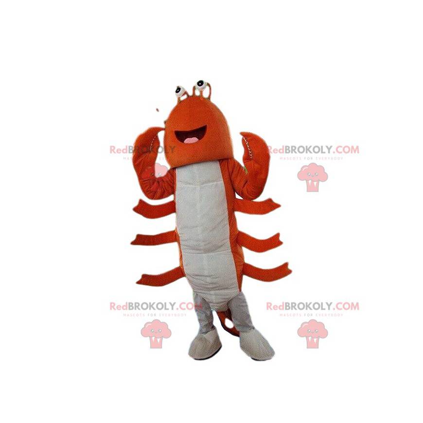 Mascotte de homard, costume d'écrevisse, déguisement marin -