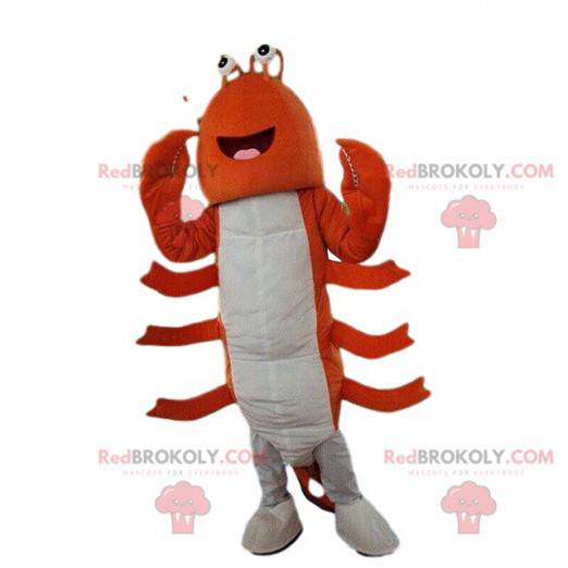 Mascote da lagosta, fantasia de lagostim, fantasia de