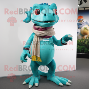 Cyan Geckos mascotte...