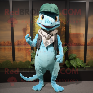 Cyan Geckos mascotte...