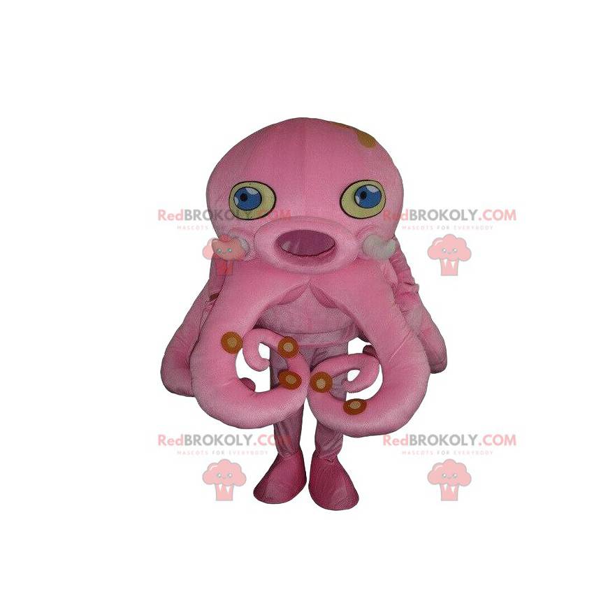 Mascot pulpo rosa, disfraz de pulpo, disfraz de marinero - Mascot pulpo rosa, disfraz de pulpo, disfraz de marinero -