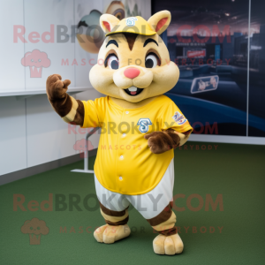 Citrongul Chipmunk maskot...