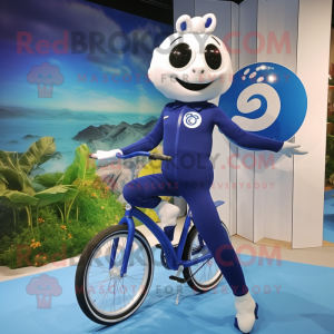 Navy Unicyclist maskot...