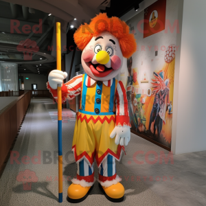  Clown mascotte kostuum...