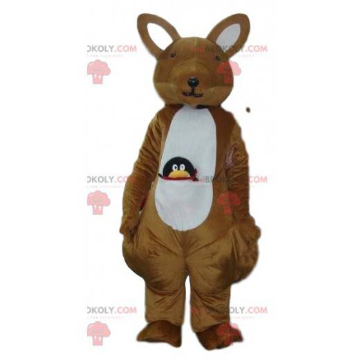 Kangoeroe-mascotte, kangoeroe-kostuum, dier Australië -