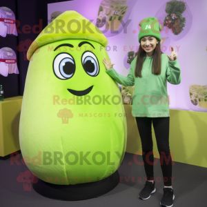 Lime Green Potato mascotte...