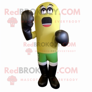 Olive Boxing Glove mascotte...