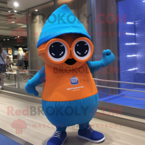 Blue Orange mascotte...