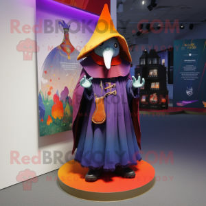 nan Witch'S Hat mascot costume character dressed with a Vest and Shawls