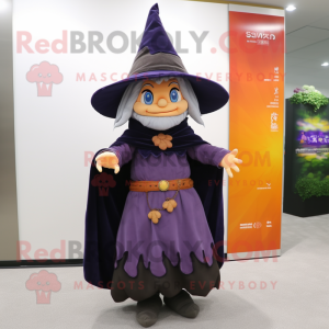  Witch S Hat maskot kostym...