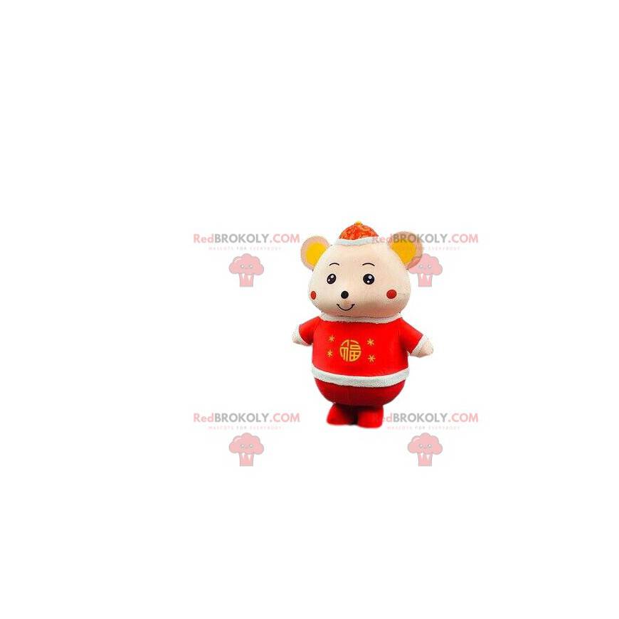 Mouse mascot, rodent costume, red mouse - Redbrokoly.com