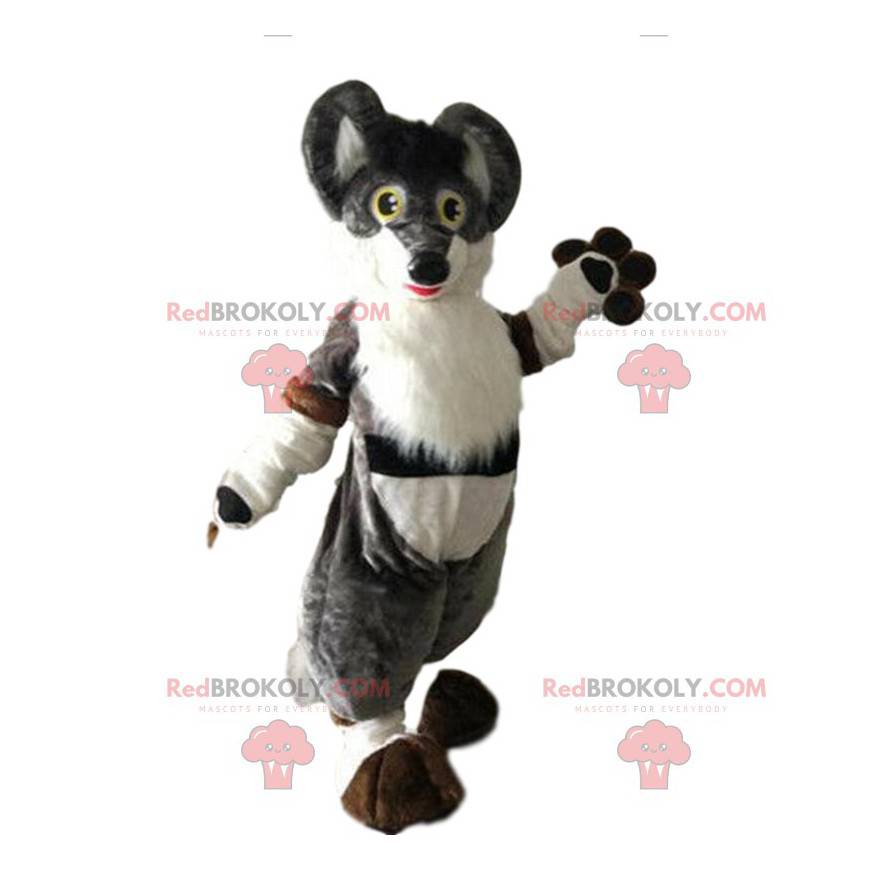 Mascotte de renard, costume de renard, déguisement de chien -