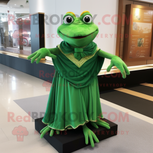 Green Frog mascotte kostuum...