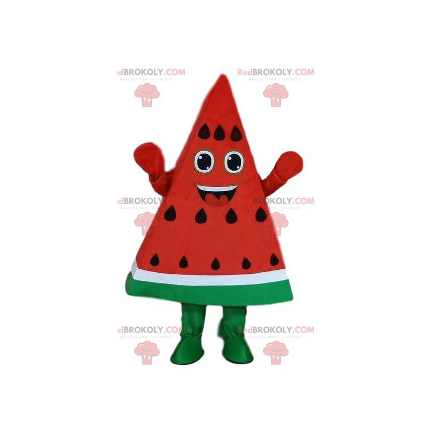 Watermelon mascot, piece of watermelon, slice of watermelon -