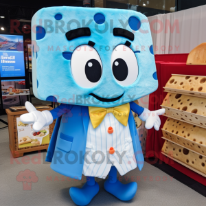 Postava maskota Sky Blue...