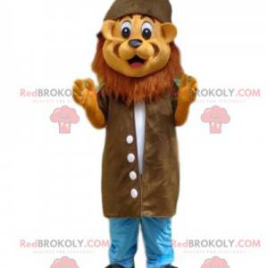 Lion maskot, explorer kostume, eventyrer kostume -