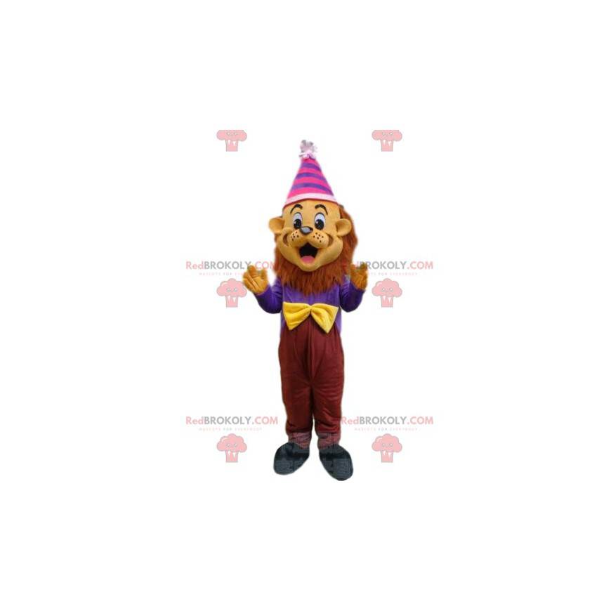 Slavnostní lev maskot, kostým barevné tygra - Redbrokoly.com Slavnostní lev maskot, kostým barevné tygra - Redbrokoly.com