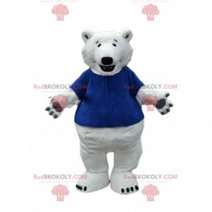 Mascote de urso polar, fantasia de urso, fantasia de urso pardo
