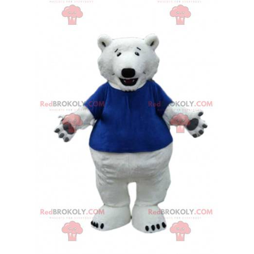 Maskot ledního medvěda, kostým medvěda, kostým medvěda grizzly
