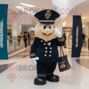 Navy Guinness maskot...