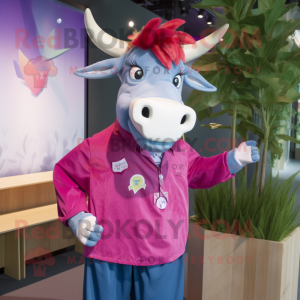 Magentafarbener Zebu...